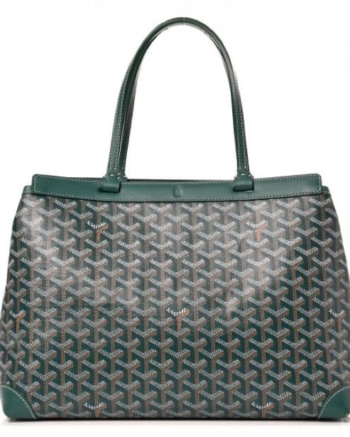 Green Goyard Bellechase Tote - Image 2
