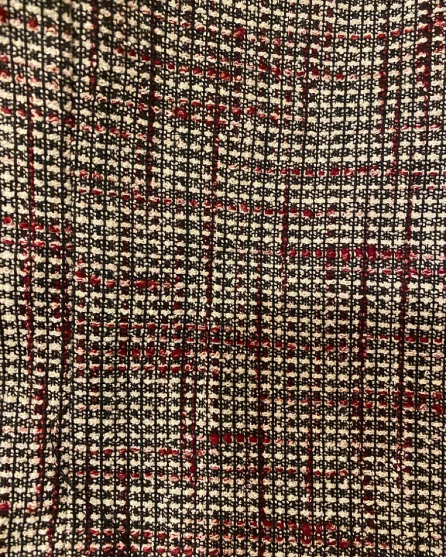 Burgundy Tweed Set - Image 4
