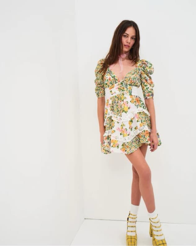 For Love & Lemons Rosalyn Dress - Image 1