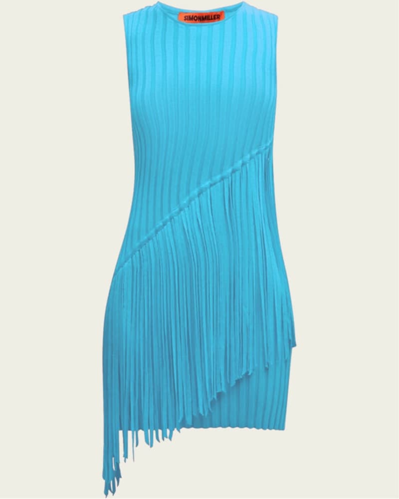 Simon Miller Fringe Mini Dress - S - Image 1