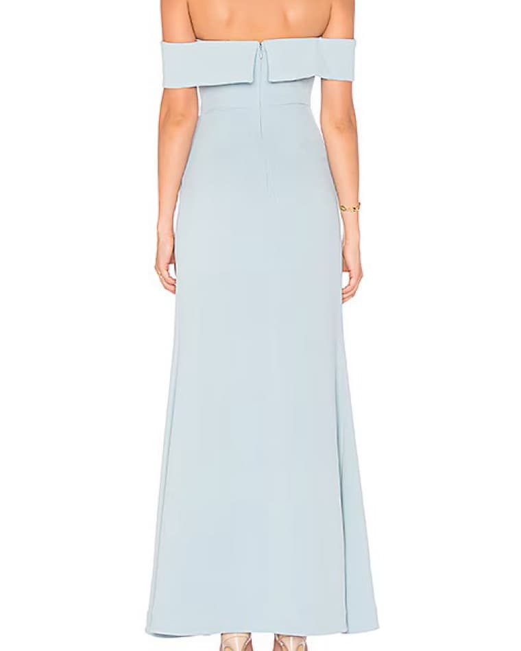 Lovers + Friends Danica Gown Silver Blue - Image 3