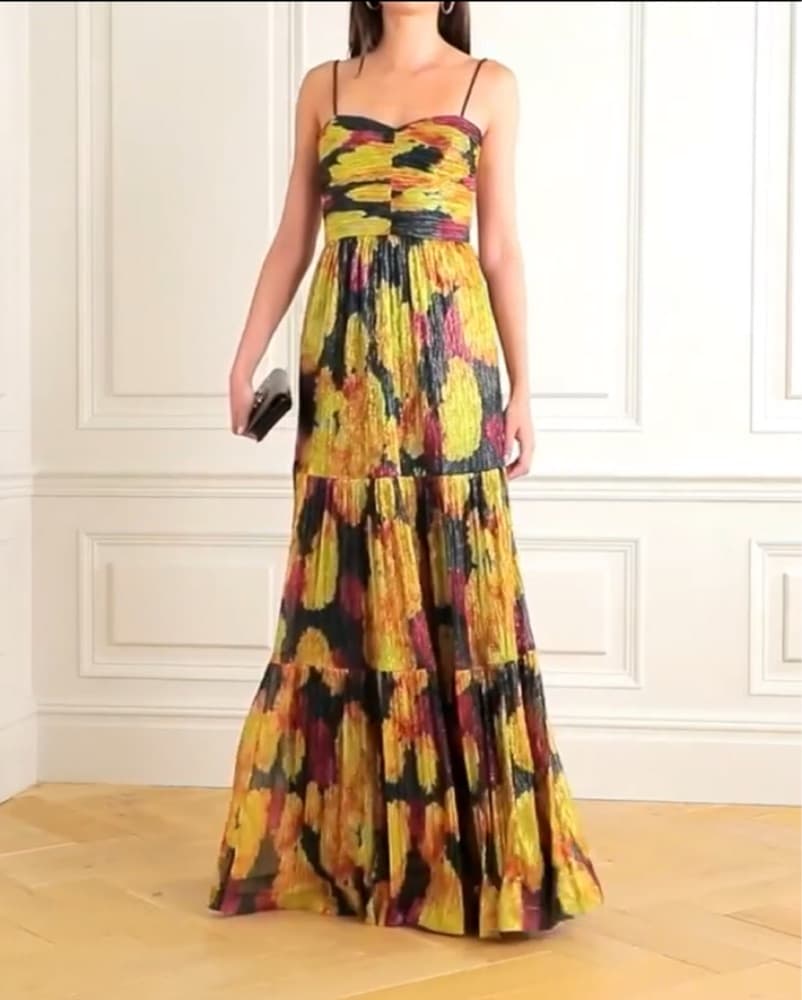 Rebecca Vallance Astoria Metallic Maxi  - Image 1