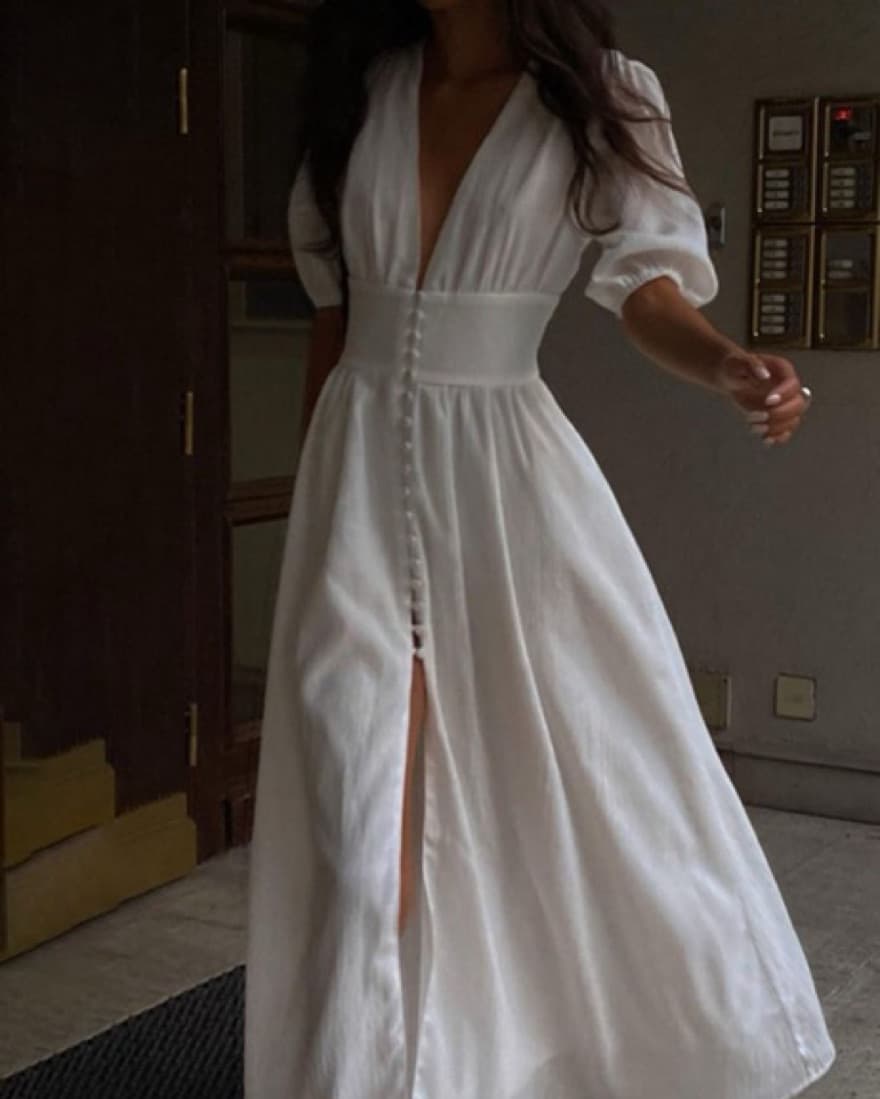 White Summer Dress - Image 1
