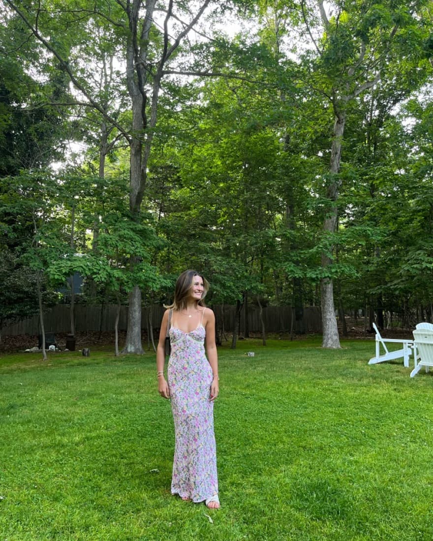 Floral Princess Polly Maxi Dress  - Image 1