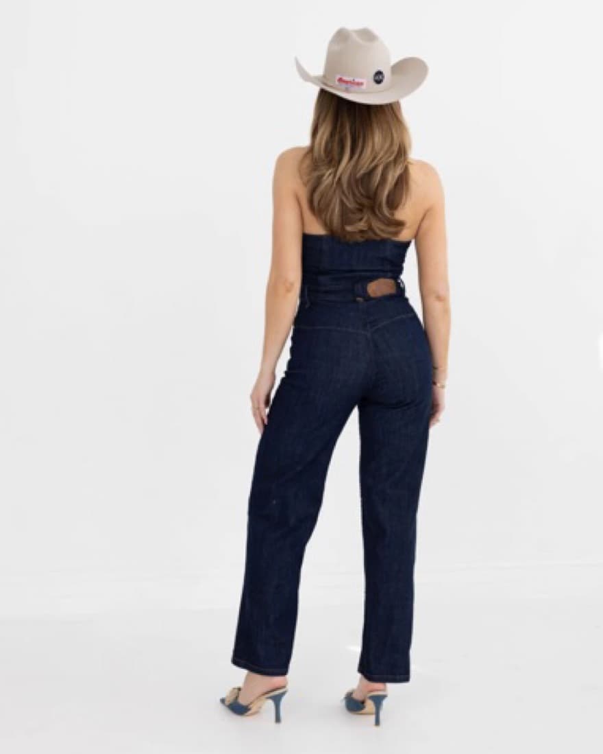 Denim Jumpsuit - Image 1