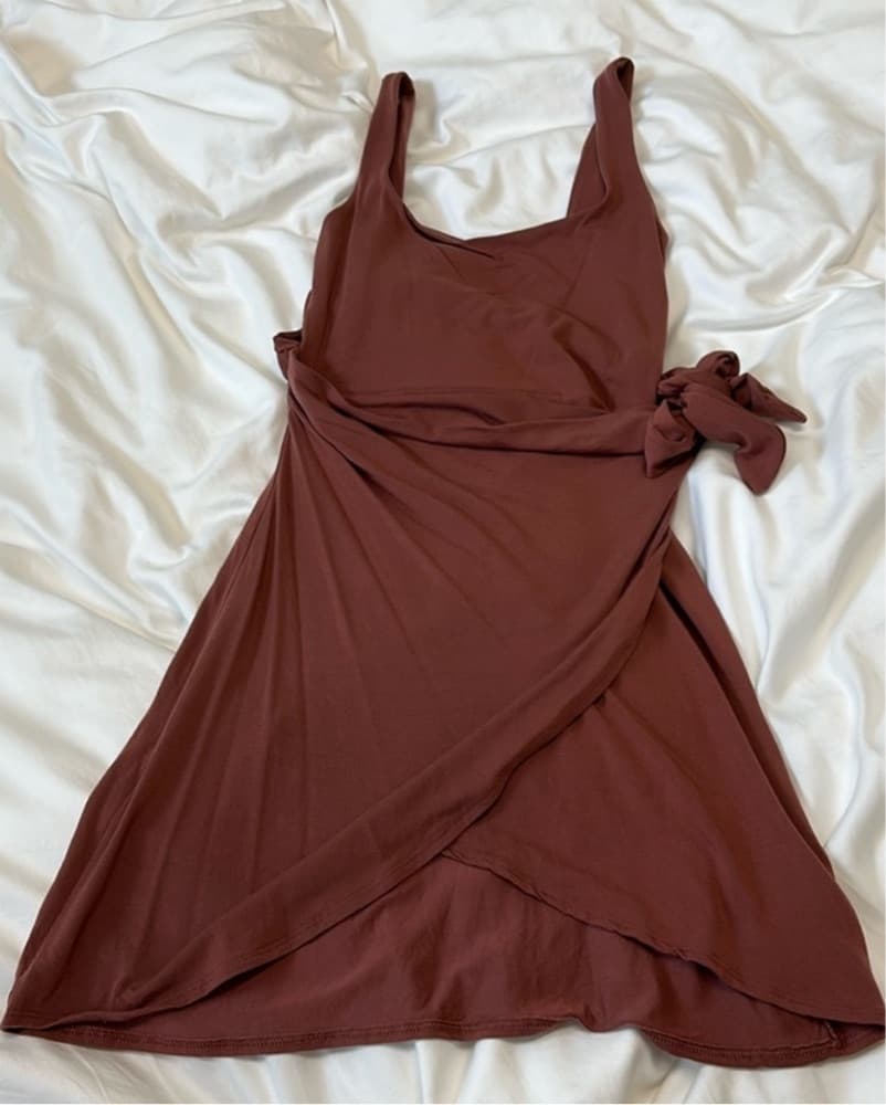 Wilfred at Aritzia Saturn Wrap Dress - Image 2