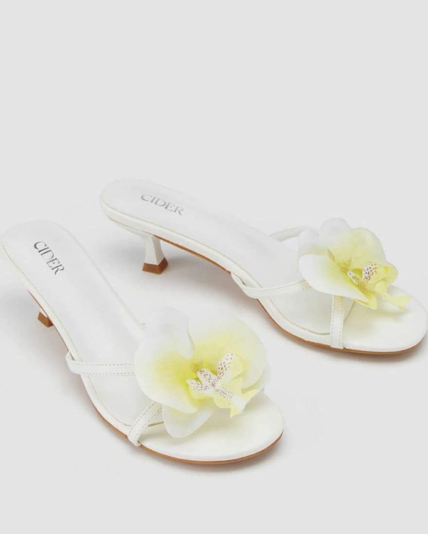 Orchid Strap Heels - Image 1