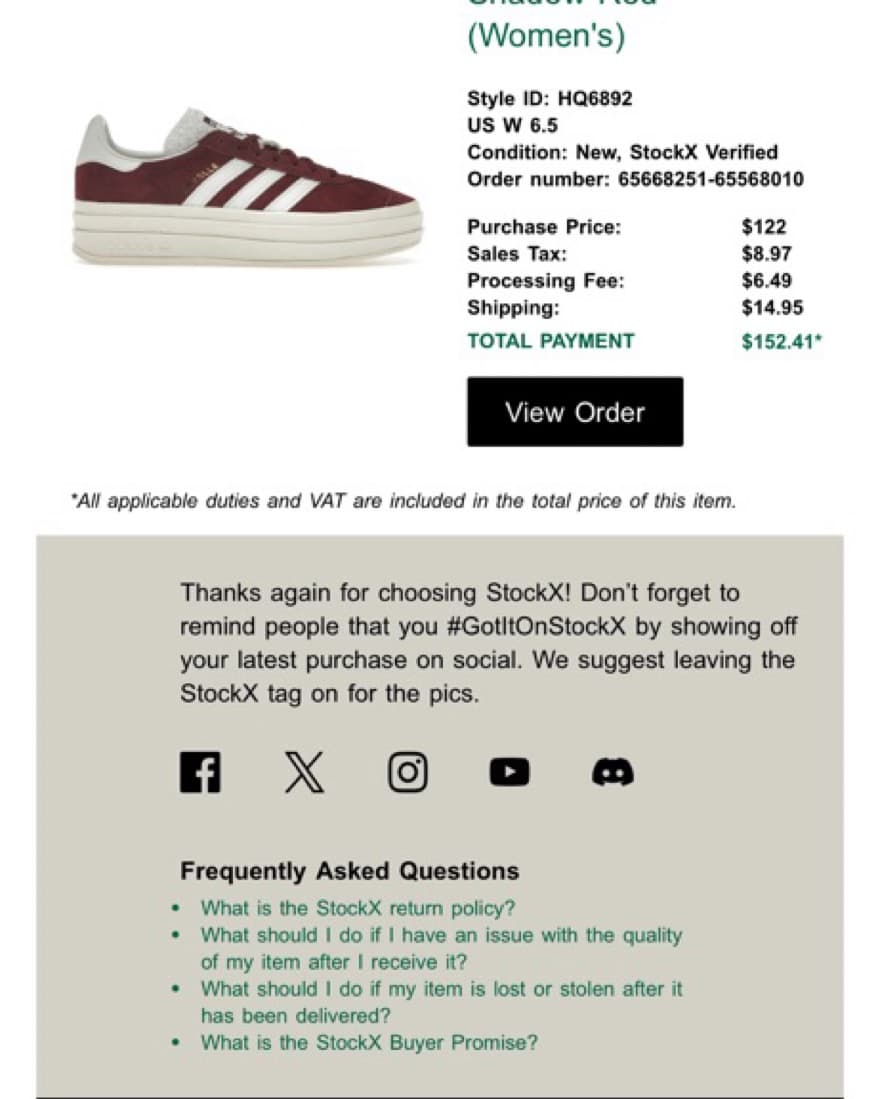 Maroon Gazelle Bold Platform  - Image 4