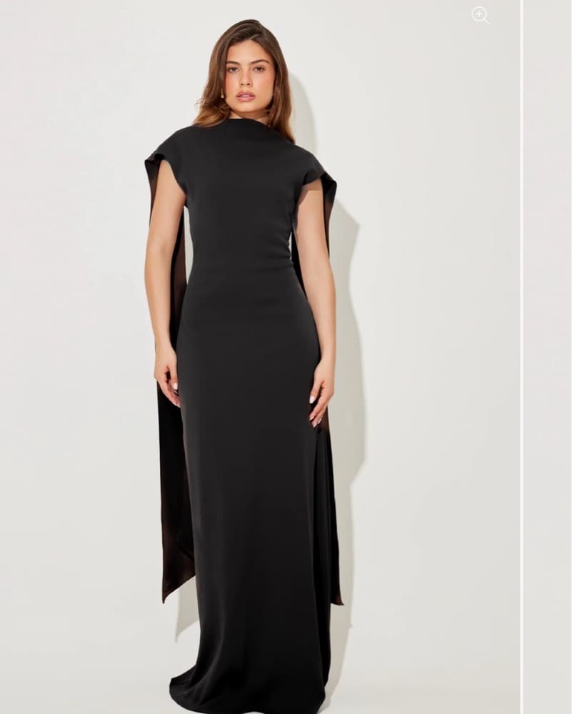 Black Maxi Dress - Image 1