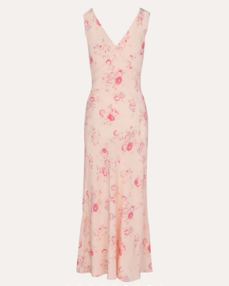 Realisation Par Pink Floral Maxi Dress - Image 3