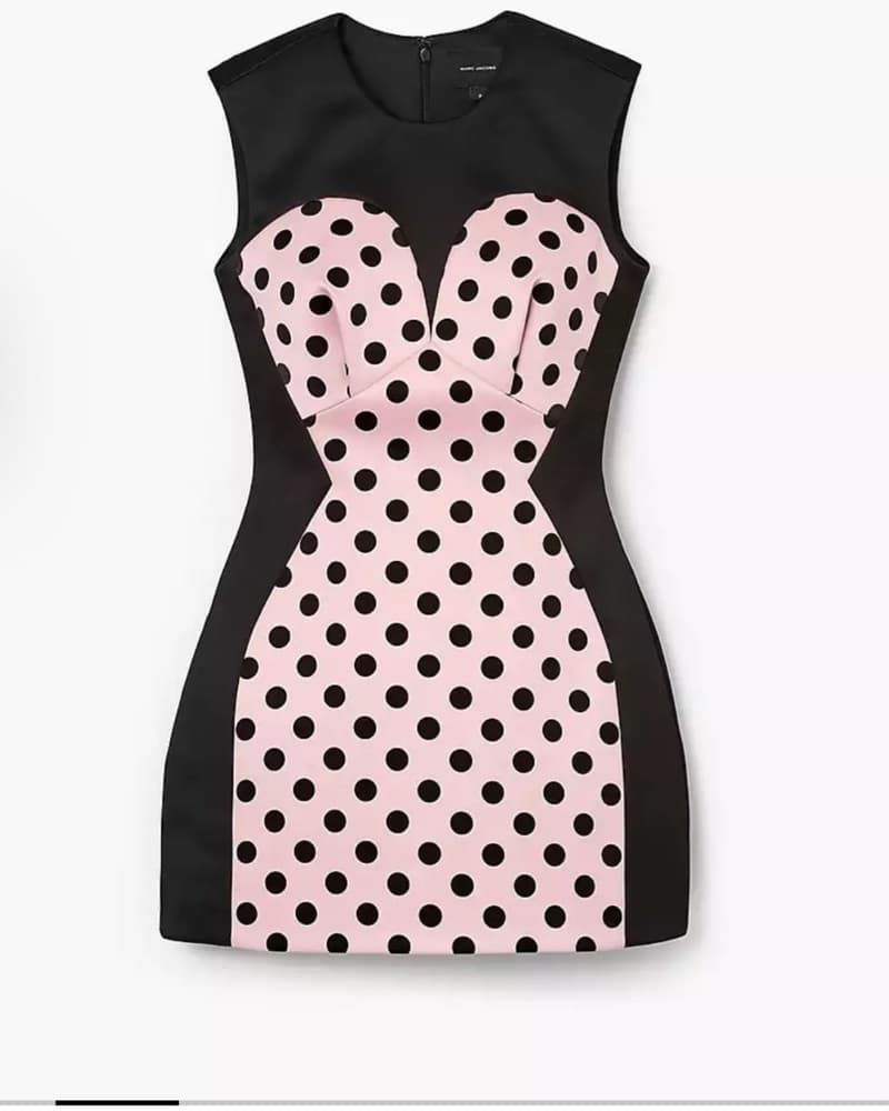 Polka Dot mini dress - Image 2