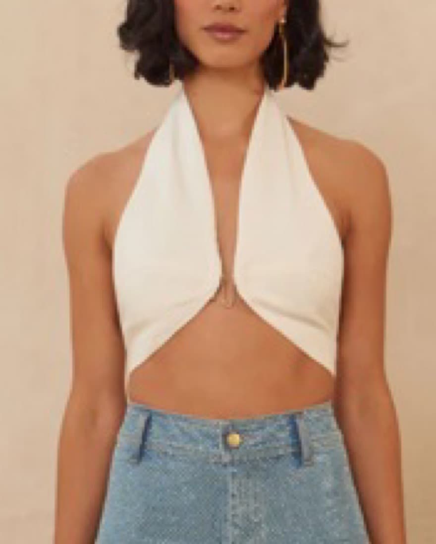 Cult Gaia Diem Top- White (XS) - Image 4