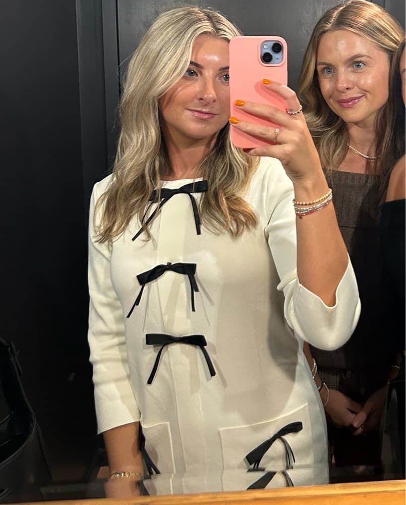 Zara Bow Dress - Image 2