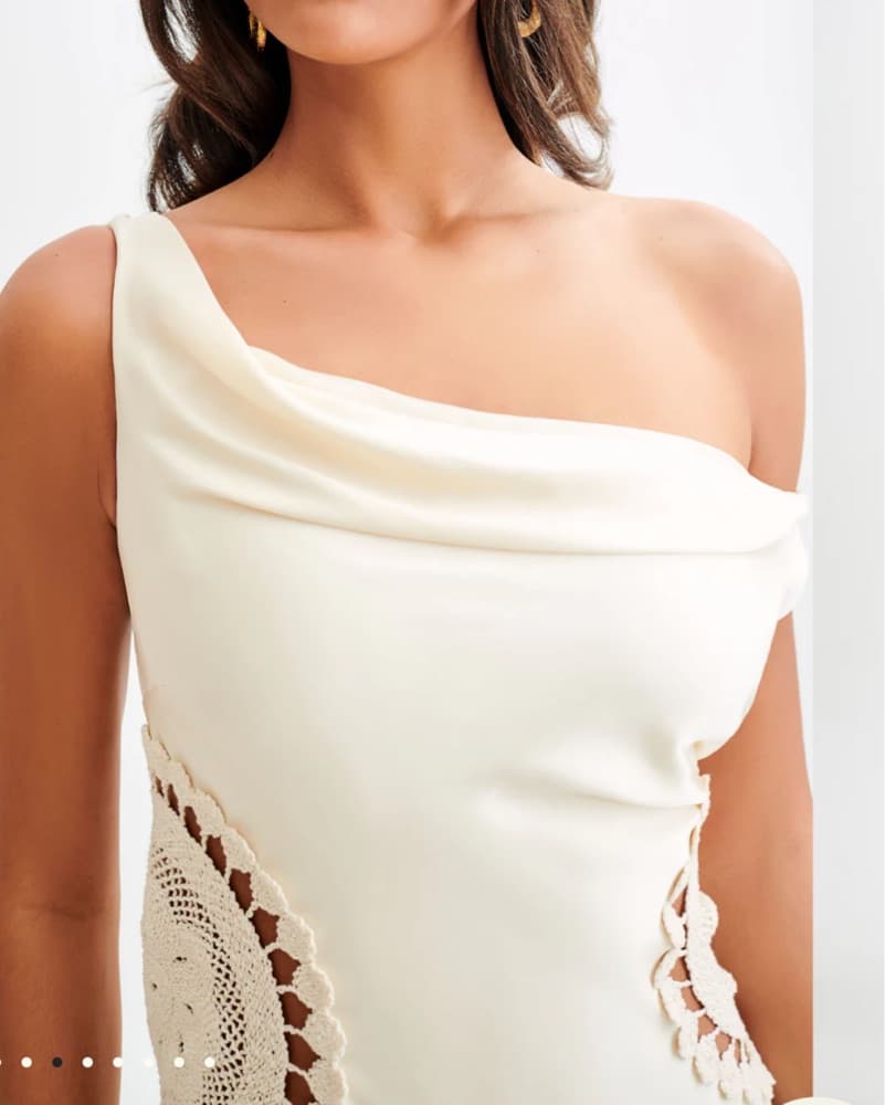 Meshki Kristina Satin Maxi Dress  - Image 3