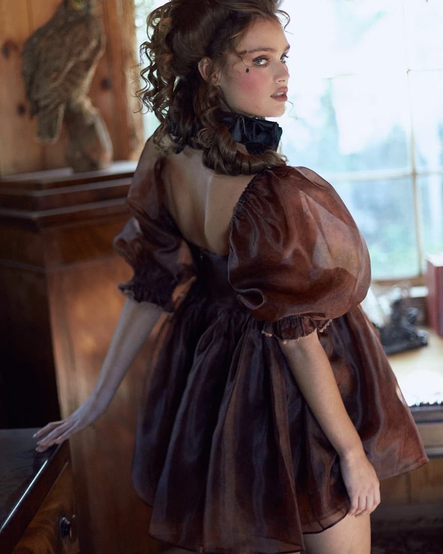 Selkie | Chocolate Puff Dress - Image 3