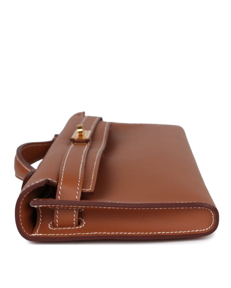 Hermes Kelly Cut In Gold With Gold - Image 3