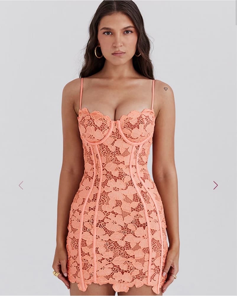 Stunning House Of Cb Foral Mini Dress - Image 1