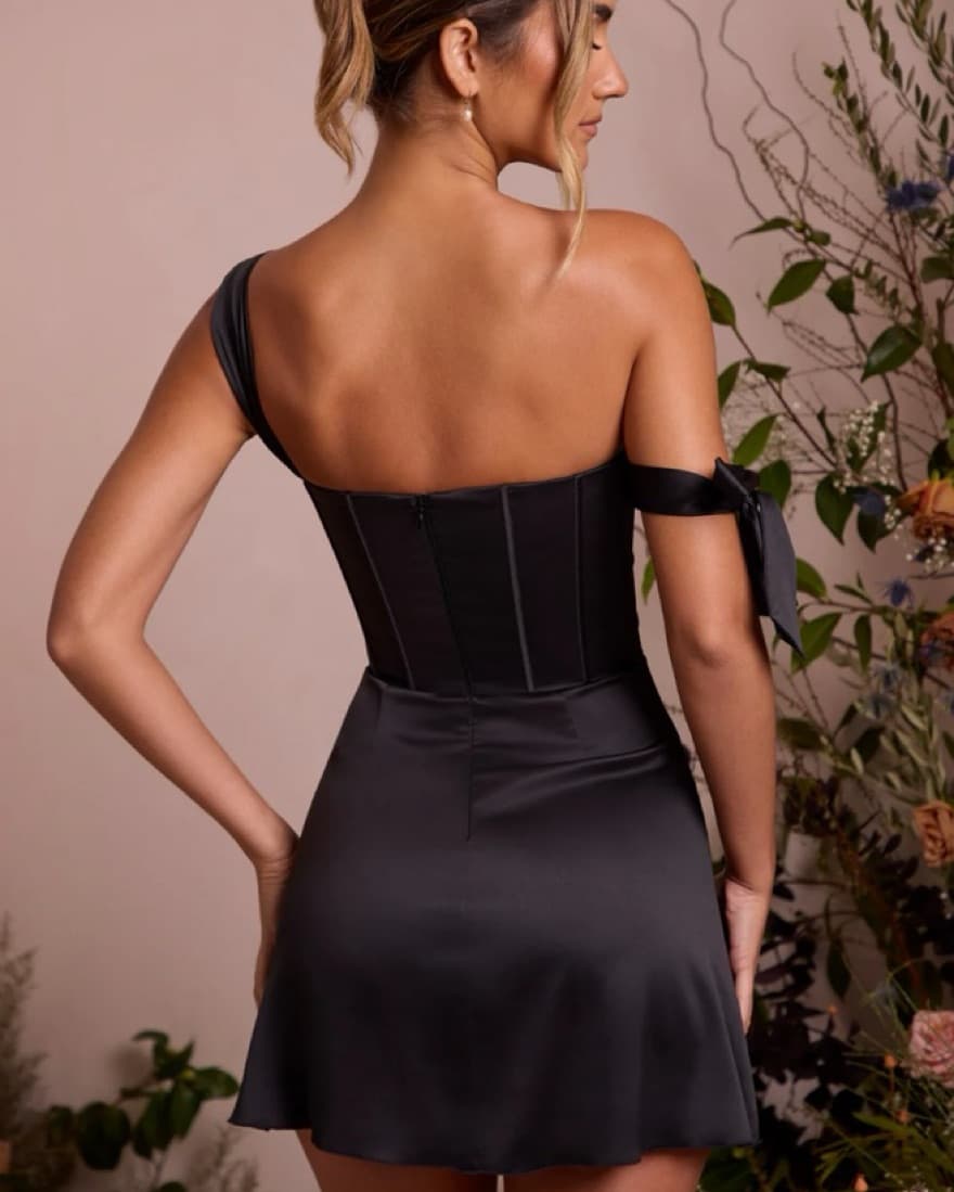 Off Shoulder Corset Dress - Oh Polly - Image 2