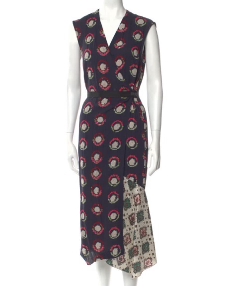 Dries Van Noten Printed Dress - Image 1