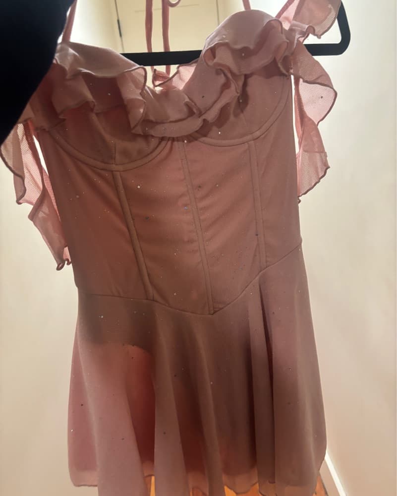 keanu mini dress dusty pink outcast - Image 5
