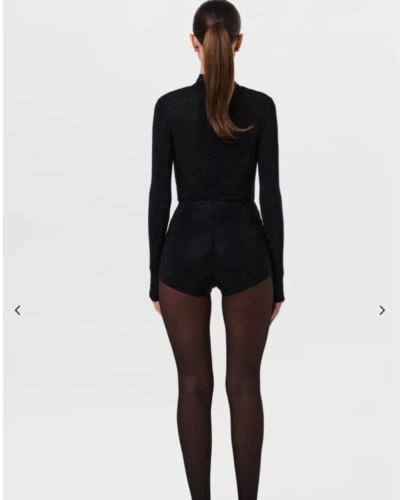 Crystal Tutleneck Romper - Image 3