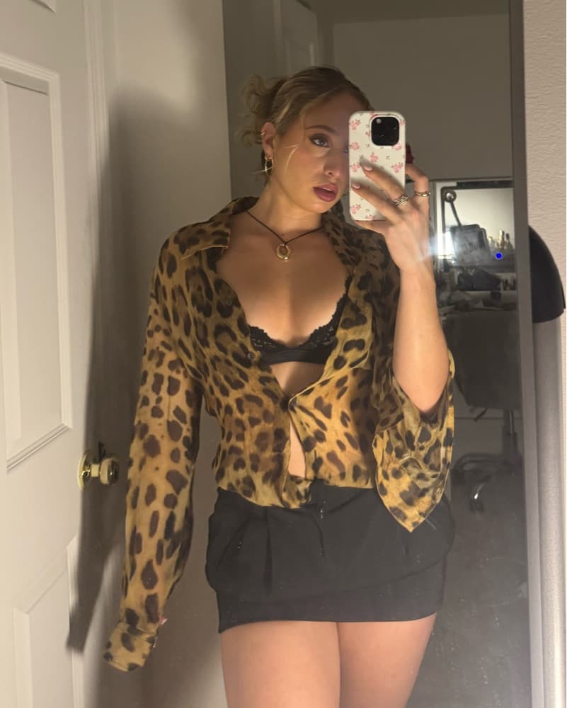 Dolce & Gabanna Leopard Print Top - Image 2