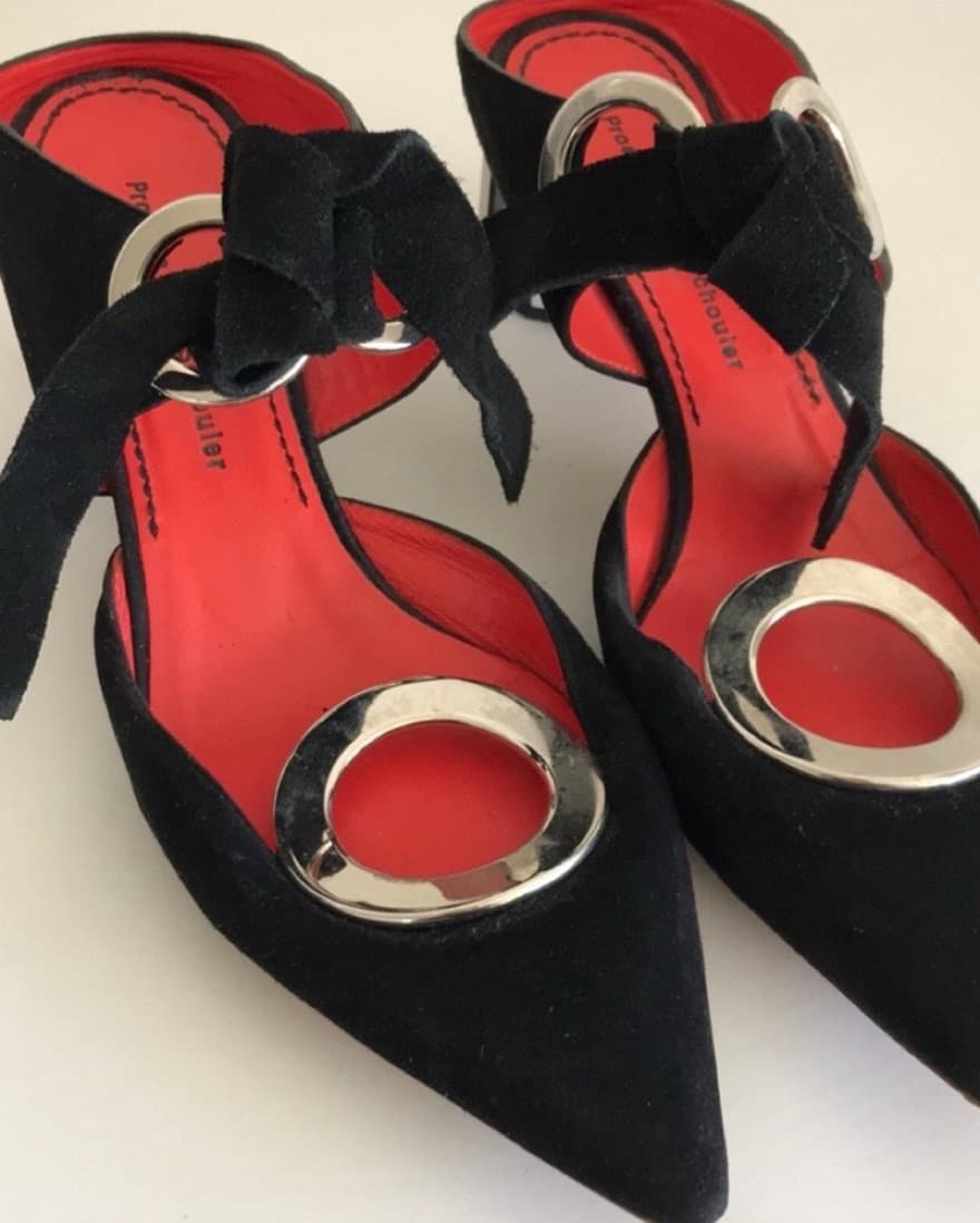 Proenza Schouler 2017 Suede Pointed Toe  - Image 3