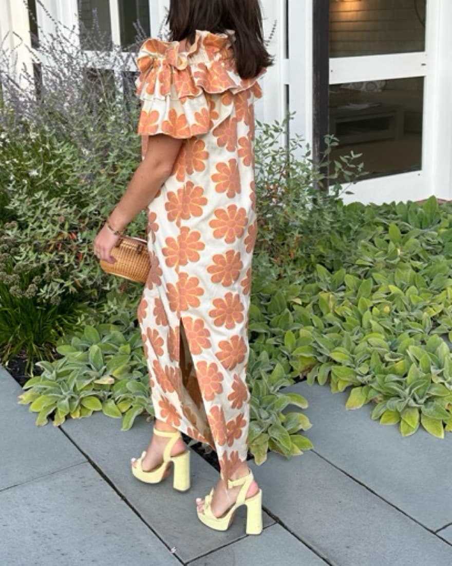 La DoubleJ Breakfast Dress In Daisy  - Image 6