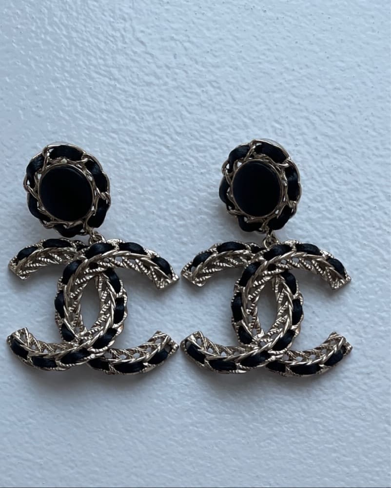 Chanel Double C Earrings - Image 2