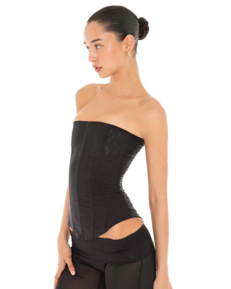 Are You Am I Sunniva Corset Black - Image 3