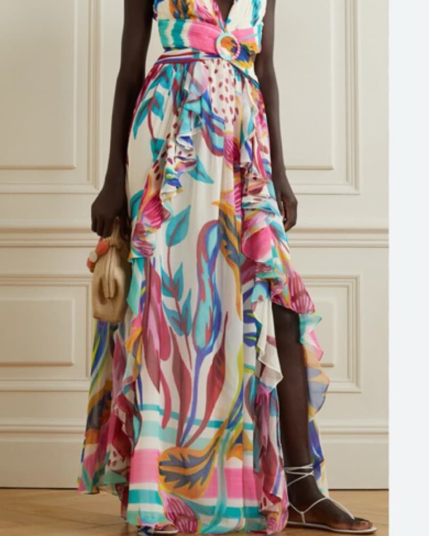 Patbo Floral Dress - Image 3