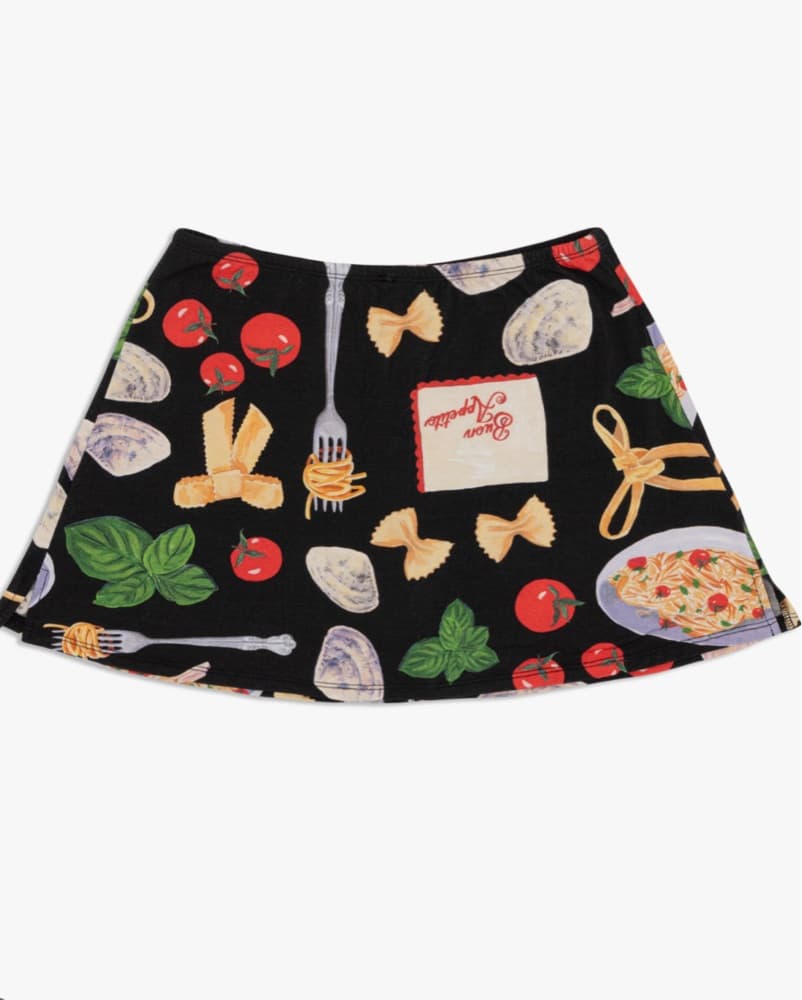 Lisa Says Gah! Darcy Skort Buon Appetito - Image 3
