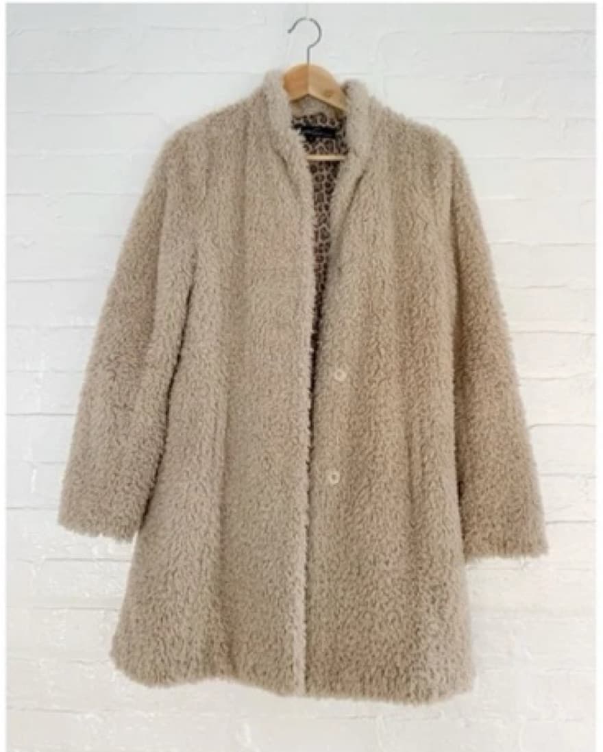 Faux Fur Coat - Image 1