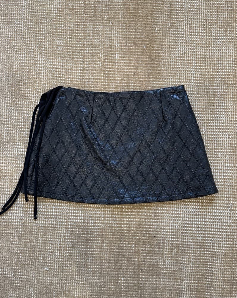 Black Mini Skirt - Image 2
