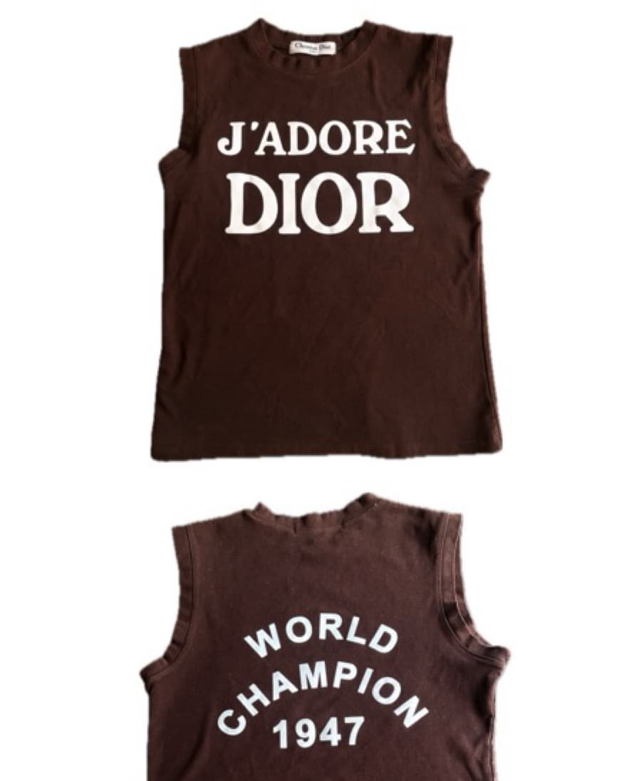 Vintage J’adore Dior Top - Image 3