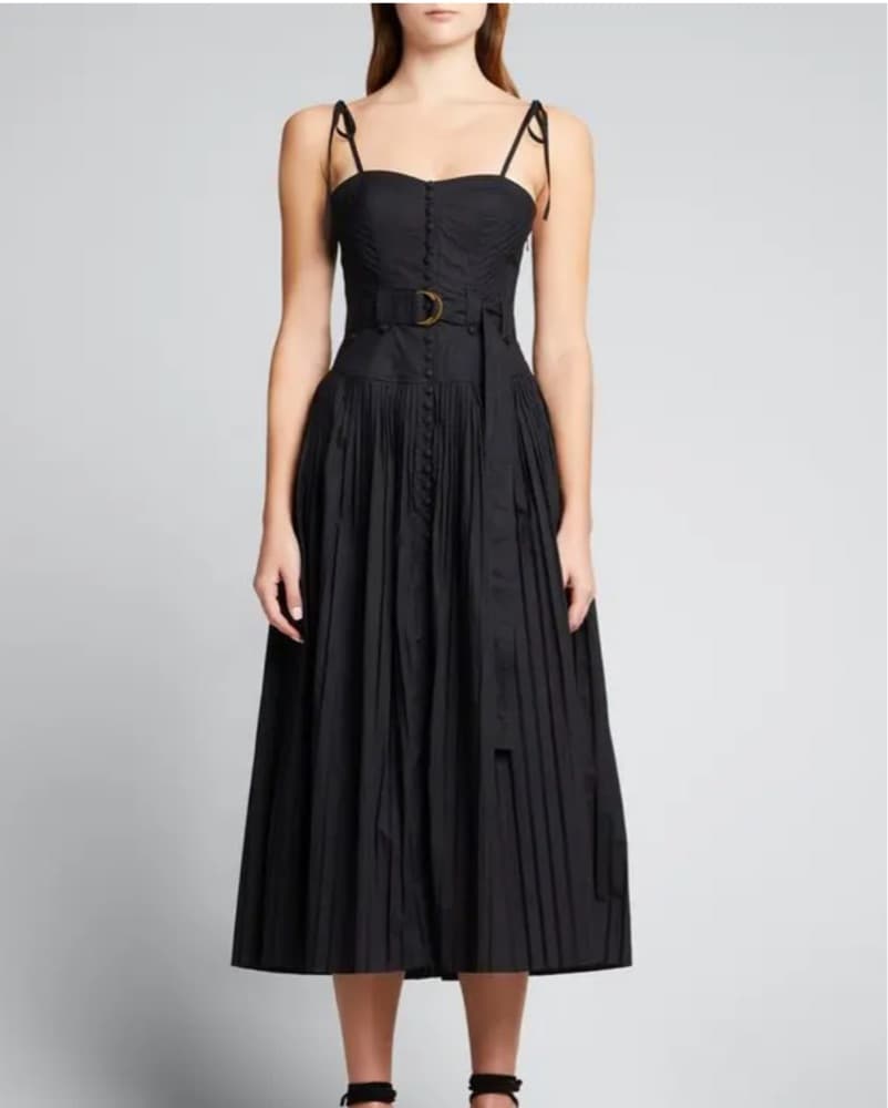 Black Ulla Johnson Dress - Image 1