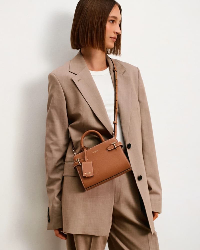 Le Tanneur Emilie Mini Bag Brown - Image 3