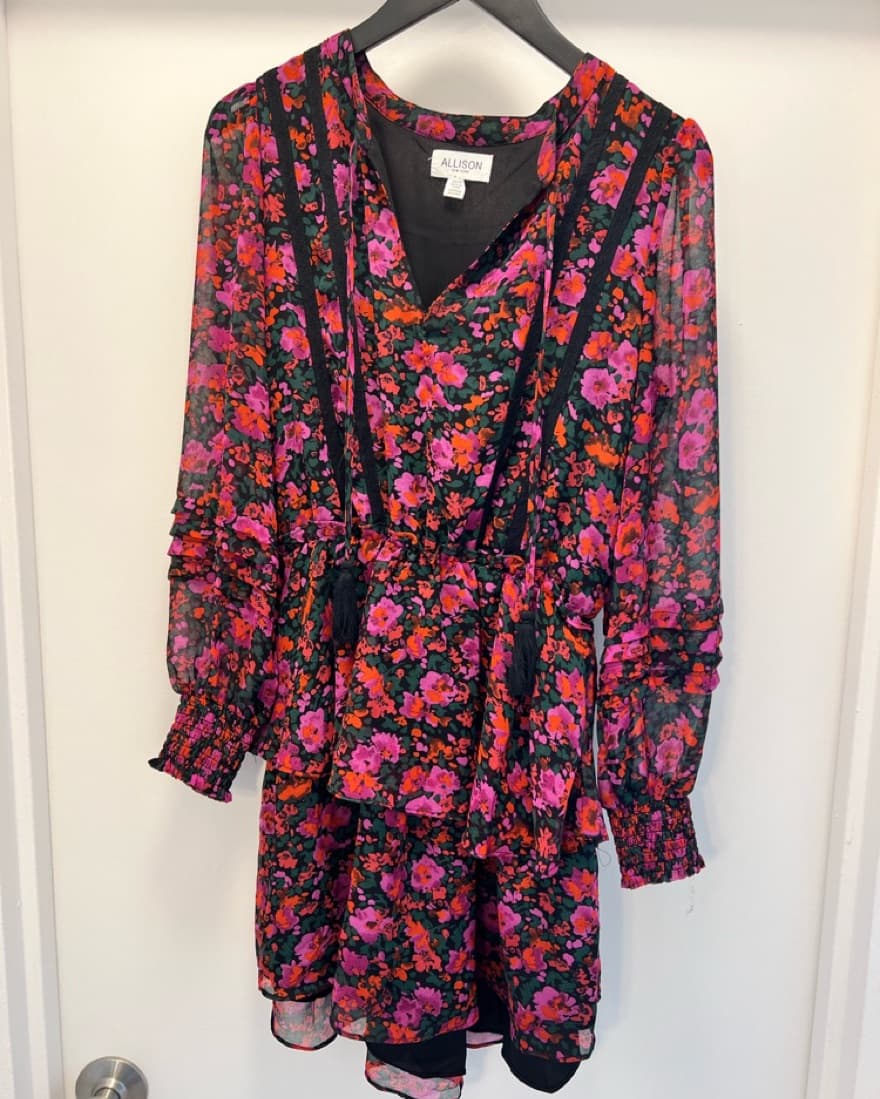 Pink Floral Allison New York Dress - Image 3