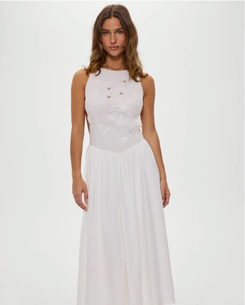 Frankies Bikinis Soleil Backless Dress - Image 1