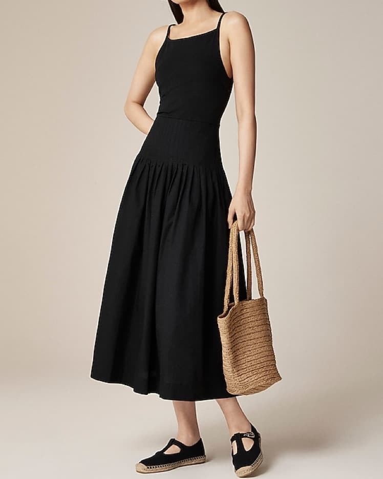 J Crew Black Dress - Image 1