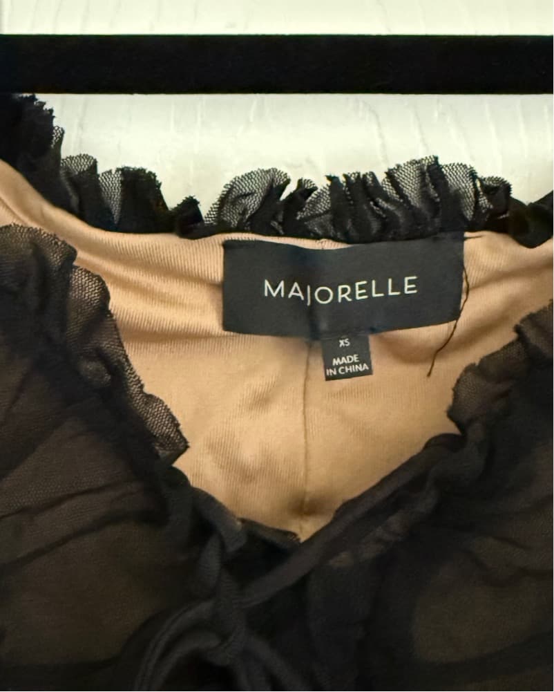 Majorelle Darling Mini Dress In Black - Image 5