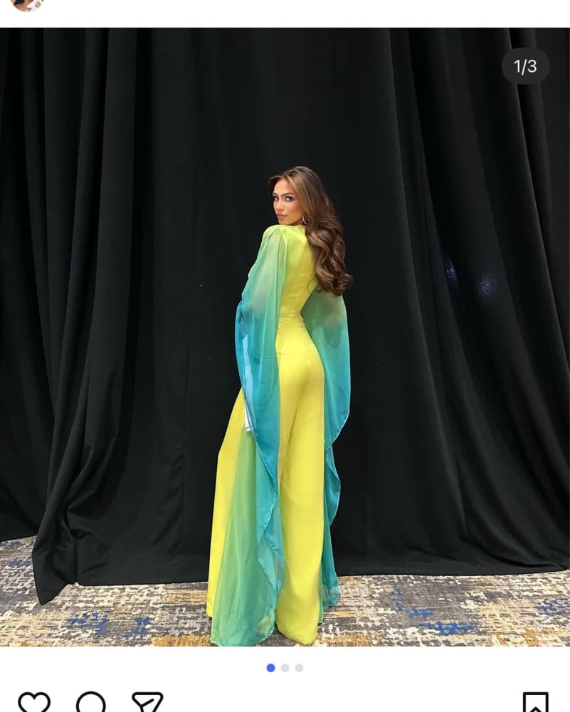 Dundas Ombre Silk Jumpsuit  - Image 4