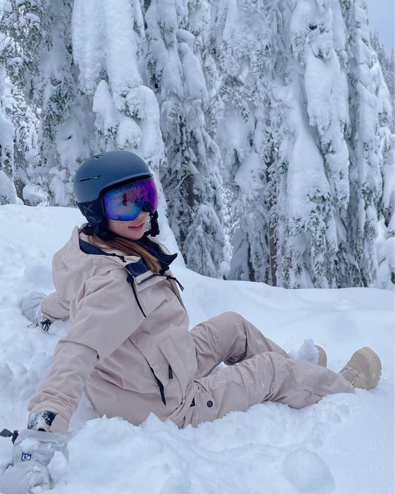 Dope Cream Snowboard Jacket - Image 3