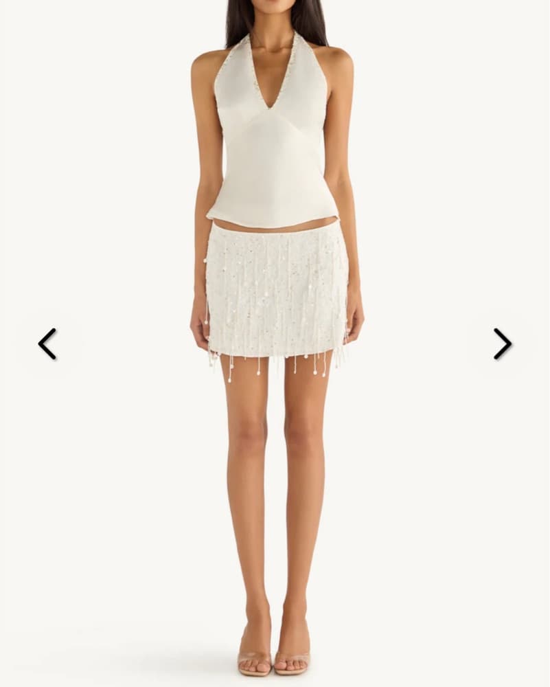 Asta Resort Celine Hand Beaded Camisole  - Image 6