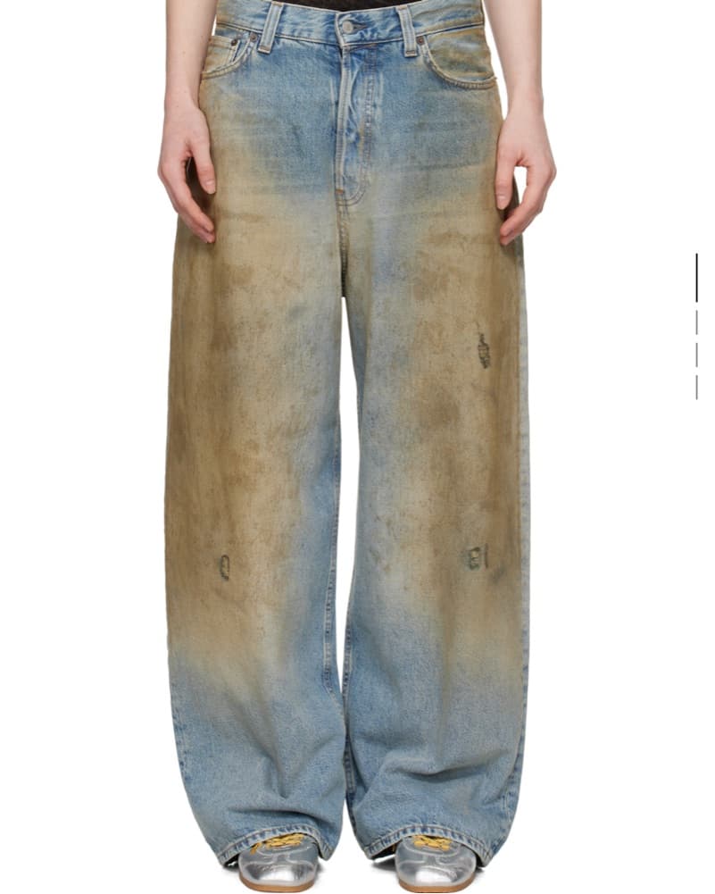 Acne 2023 Jeans in Penicillin  - Image 1