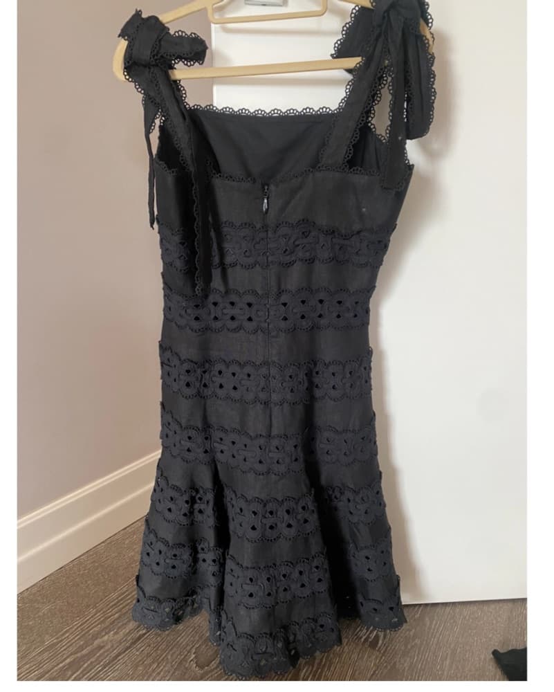 Zimmerman Black Short Dress size 1 - Image 3