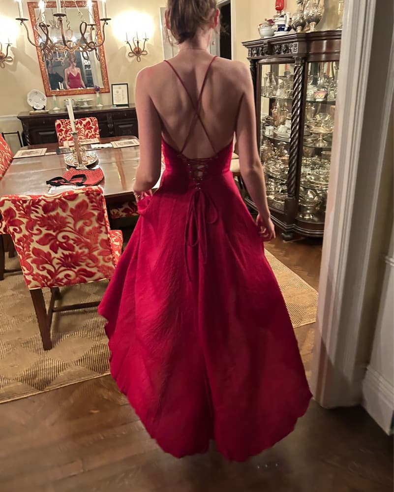 Red Nasty Gal Formal Dress - Image 2