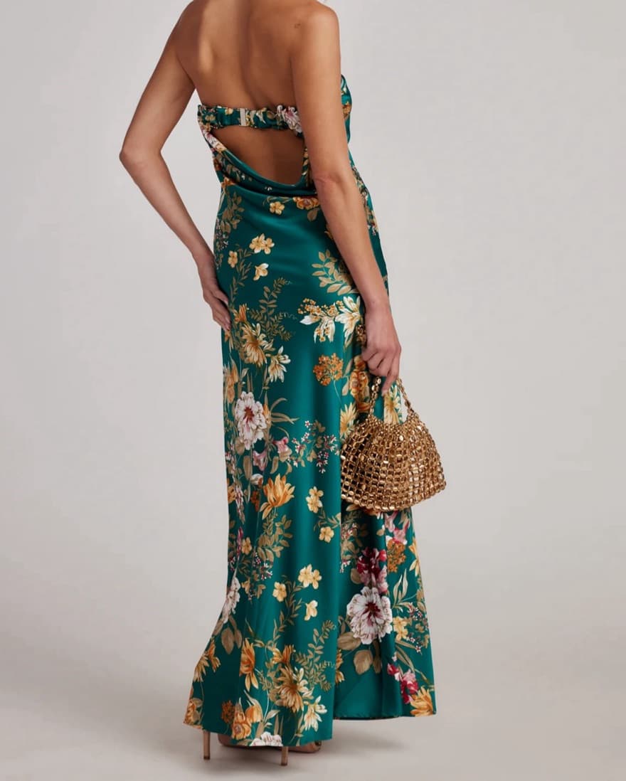 Floral Wedding Guest Dress - Image 2