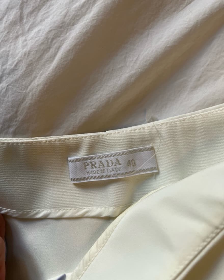Vintage Nylon Prada Jacket & Skirt Set - Image 4