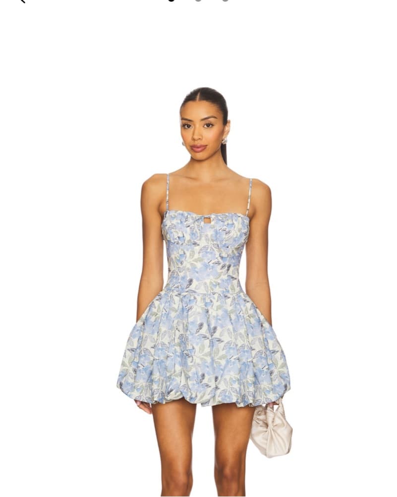 Floral Spring Mini Dress  - Image 1